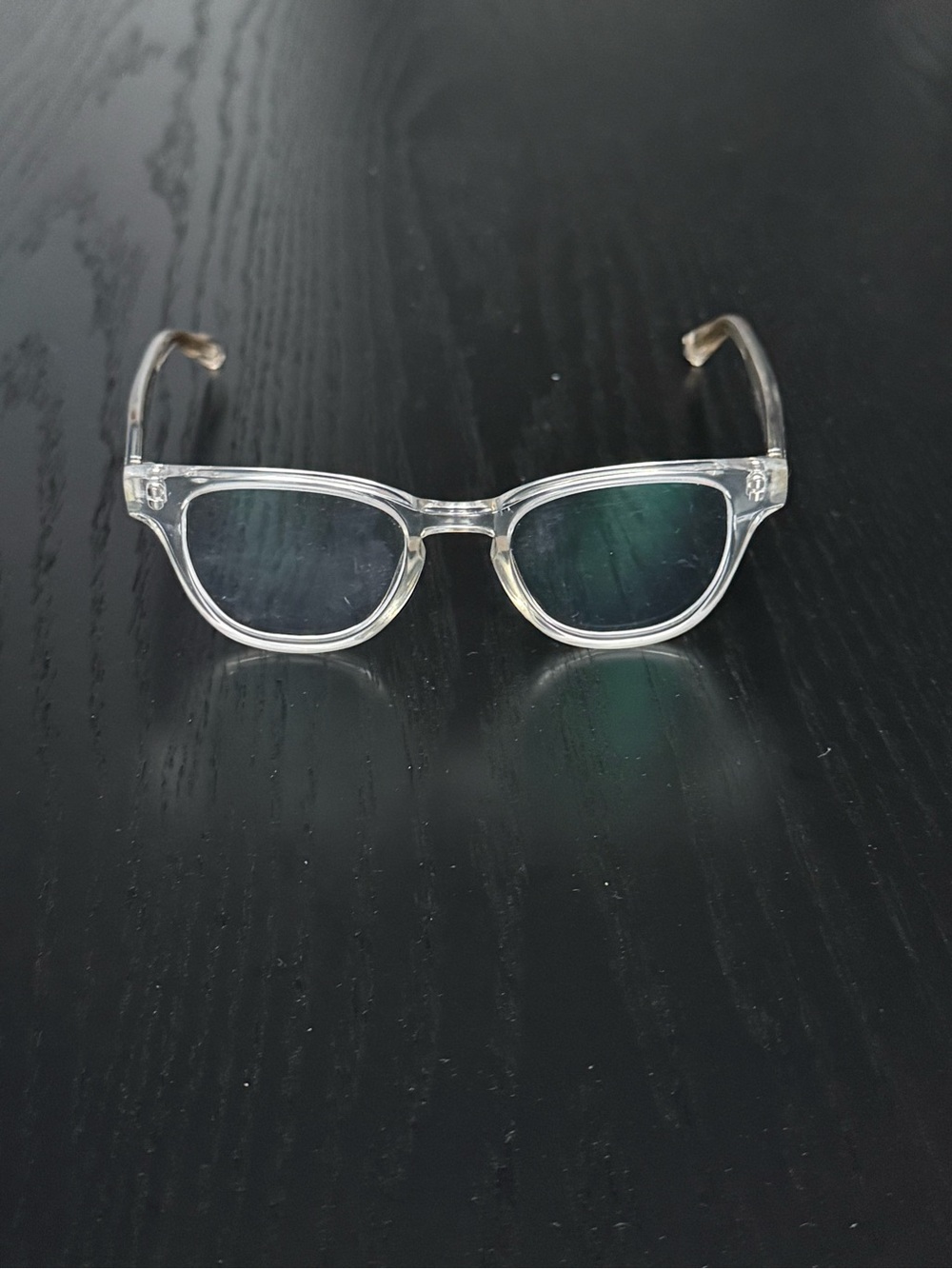 Warby Parker Coley Clear Frame Prescription Glasses